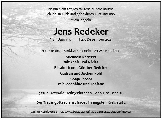 Profilbild von Jens Redeker