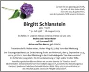 eine Anzeige