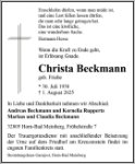 eine Anzeige