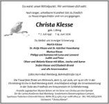 eine Anzeige