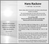 eine Anzeige