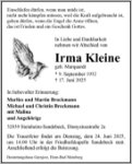 eine Anzeige