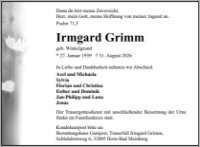 eine Anzeige