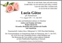 eine Anzeige