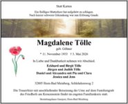 eine Anzeige